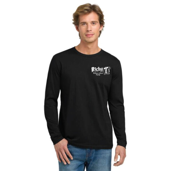 Long Sleeve Flag Shirt - Black - Image 2