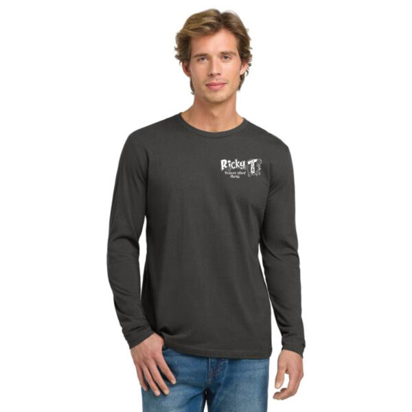 Long Sleeve Flag Shirt Gray