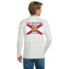 Florida Flag Long Sleeve Shirt White