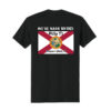 Florida flag short sleeve shirt Black