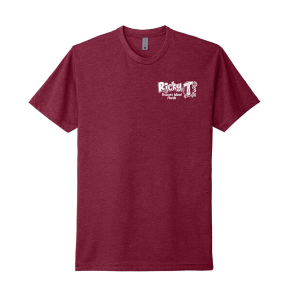 Florida Flag short sleeve shirt Cardinal front