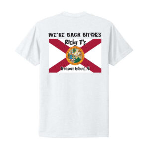 Florida Flag short sleeve shirt White