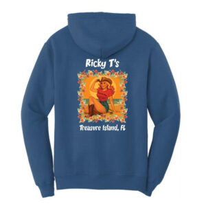 Hoodie Pin Up Girl 5 Nep Blue B