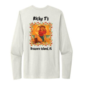 Long Sleeve Pin Up Girl 5 Natural B