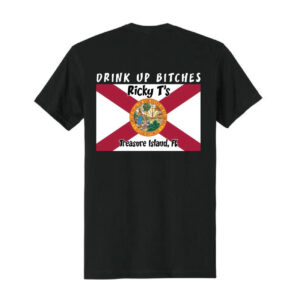 New Ss Florida Flag Shirts Black B