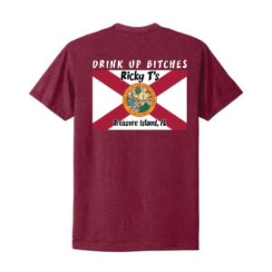 New Ss Florida Flag Shirts Cardinal B