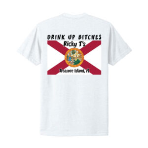 New Ss Florida Flag Shirts White B