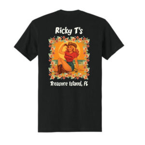 Short Sleeve Pin Up Girl 2 Black B
