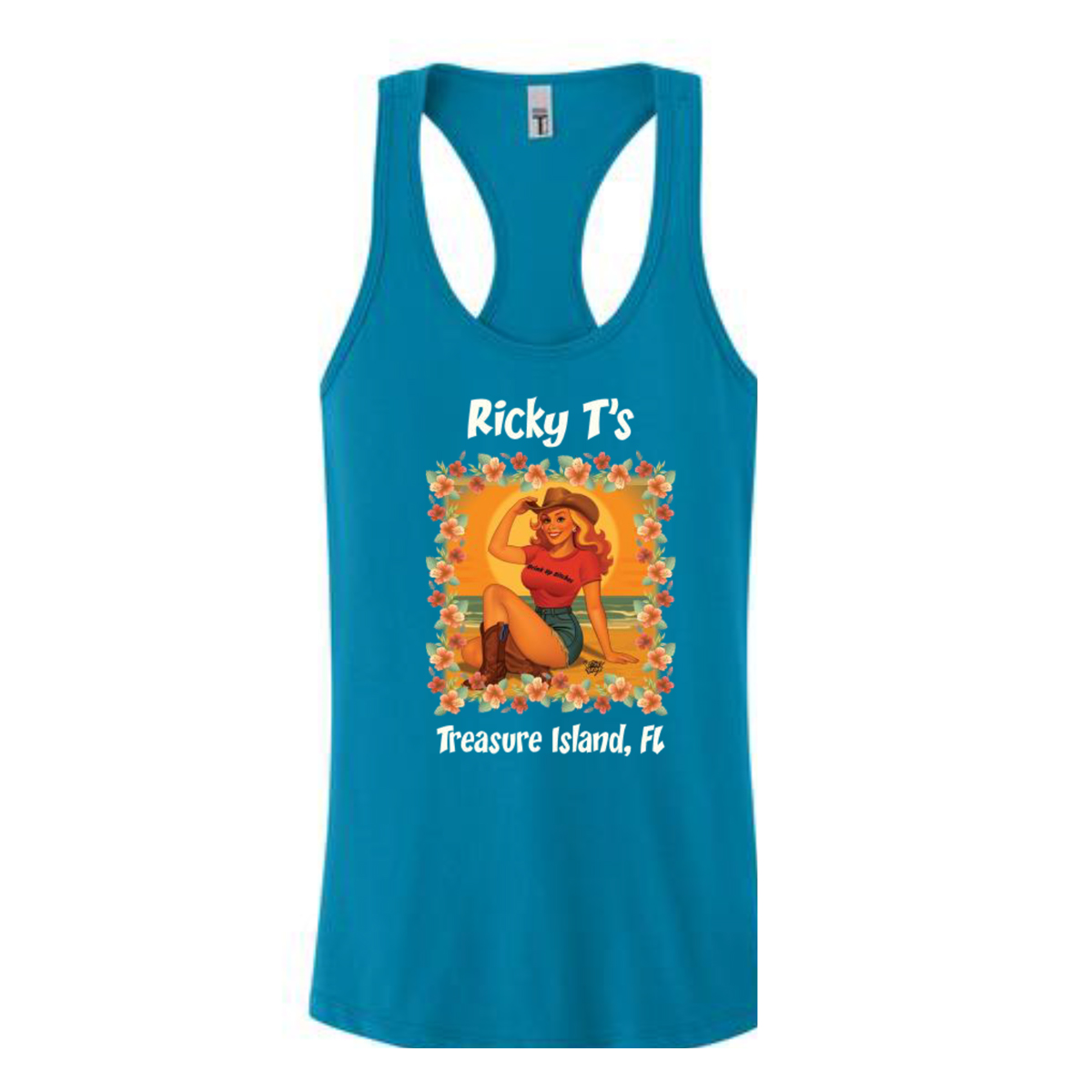 Tanktop Pin Up Girl 3 Tahiti F