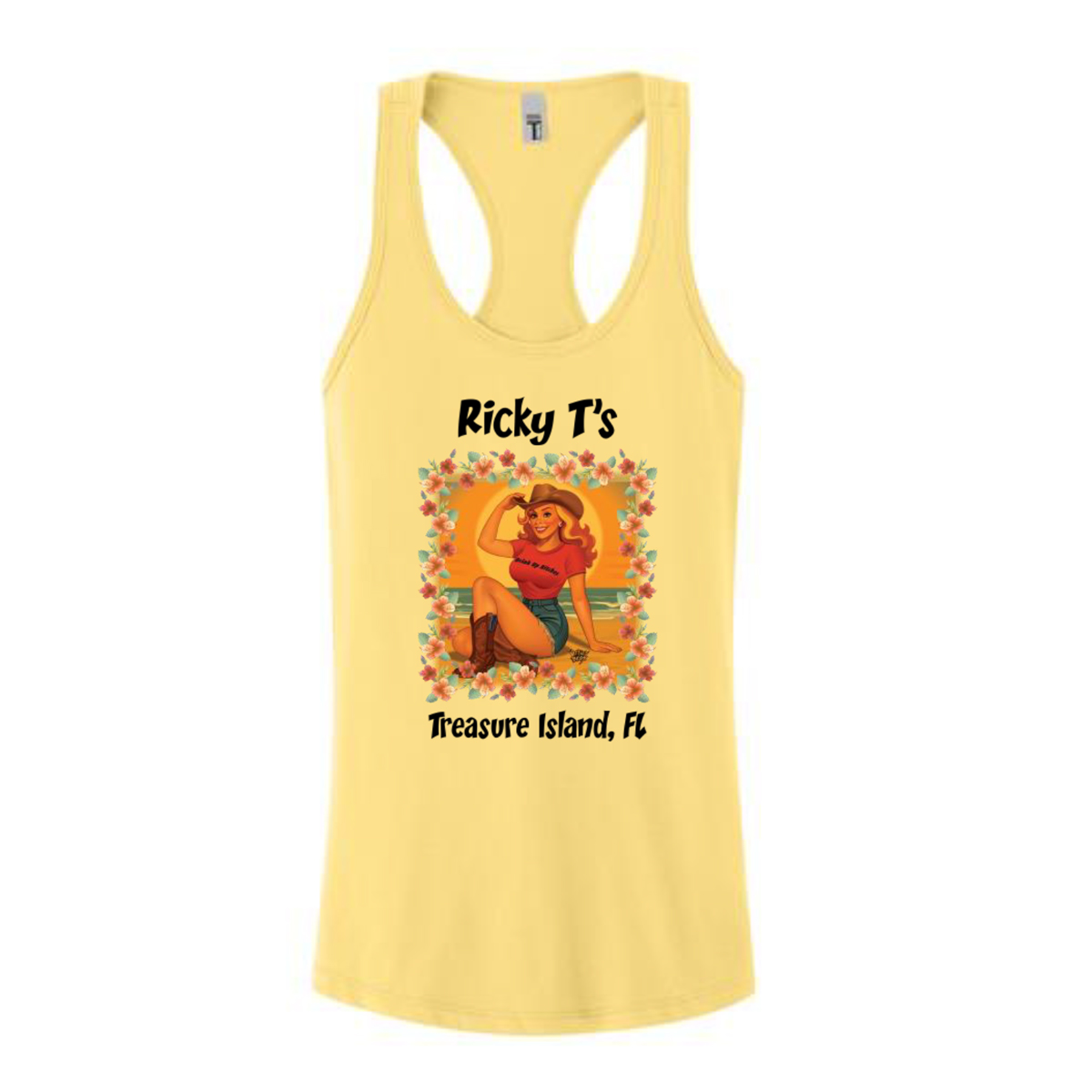 Tanktop Pin Up Girl 5 Banana F